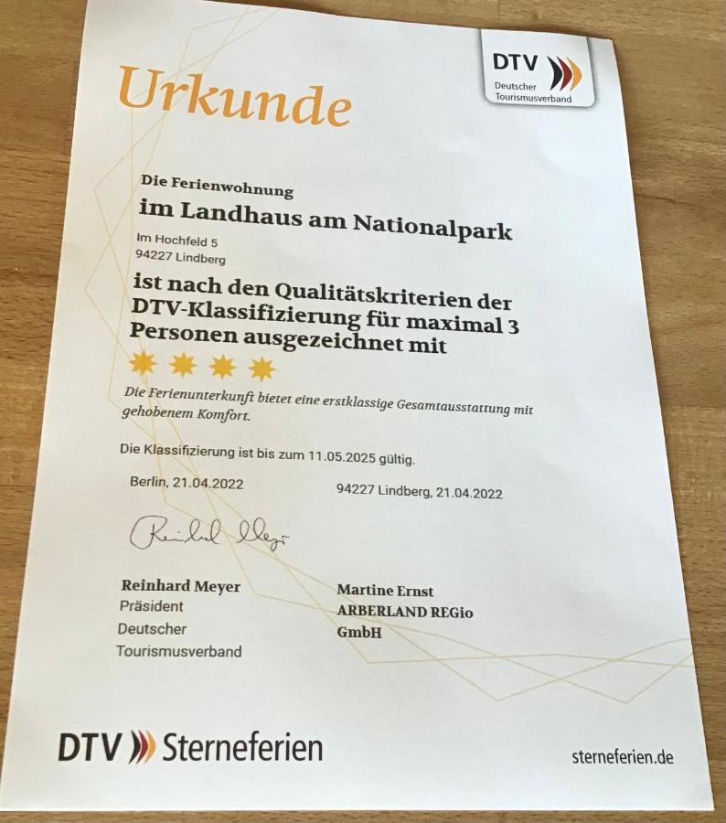 Ferienwohnung Im Landhaus Am Nationalpark Ludwigsthal エクステリア 写真